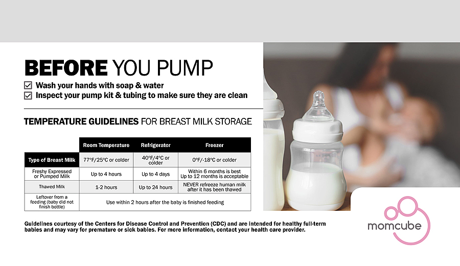 MOMCUBE breast milk refrigerator for built-in or freestanding use under ADA compliant counters